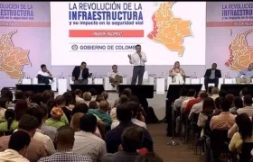 El acto de hoy en Cali.