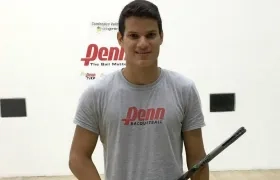 Set Cubillo, raquetbolista barranquillero. 