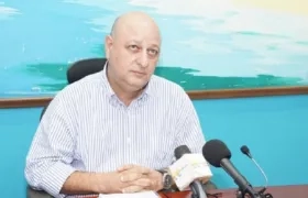 El gobernador de San Andrés, Ronald Housni Jaller.