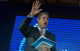 El candidato Henri Falcón.
