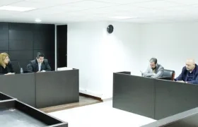 Audiencia del Gobernador de San Andrés en la Procuraduría.
