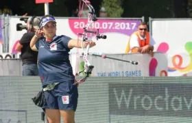 Sara  López, de 22 años, recuperará el número uno mundial de arco compuesto si se impone en Shanghái.