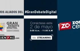 El debate será transmitido a partir de las 8 de la mañana del 2 de mayo.