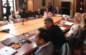 Plenaria de Ciudades energéticas que votaron a favor de Barranquilla para ingresar a la Asociación.