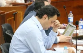 El alcalde de Armenia, Carlos Mario Álvarez.