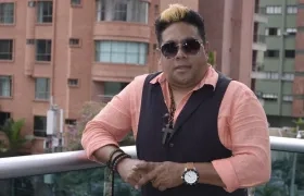 El merenguero dominicano Julio César.