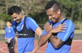 Freddy Guarín y Giovanni Moreno. 