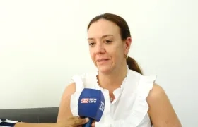 María Elia Abuchaibe, gerente de Camacol Atlántico.