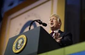 Donald Trump, presidente de los Estados Unidos.