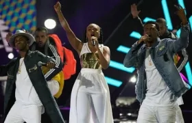 La banda colombiana ChocQuibTown.