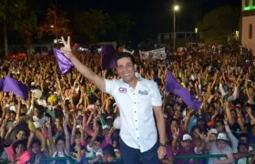 El alcalde de Galapa, Carlos Silvera. 