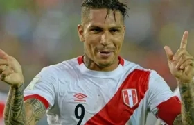 Paolo Guerrero, jugador peruano.