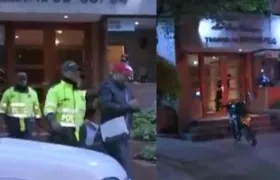 Capturado cuando salía del lugar de los hechos.