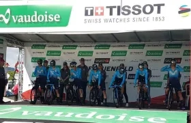 Elenco del Movistar en la salida dr la CRE. 