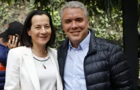 Clara Rojas anunció hoy su apoyo a la candidatura de Iván Duque.