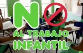 Dile No al trabajo infantil.