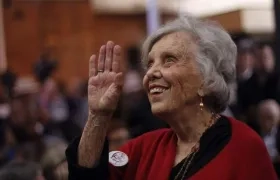 La escritora Elena Poniatowska.