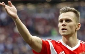 Denís Chéryshev, volante ruso. 