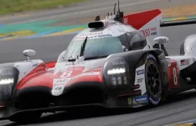 Auto de carreras de Fernando Alonso. 