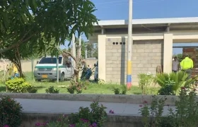 Puesto de votación donde fue detenido Luis Ernesto Gómez Issa, exalcalde.