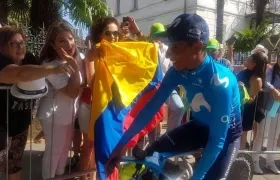 Nairo Quintana, ciclista colombiano. 