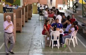 Hubo más jurados que votantes en Barranquilla. 