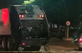 En esta compactadora trabajaba Oscar Mercado Ojeda.