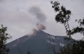 Volcán de Fuego de Guatemala.