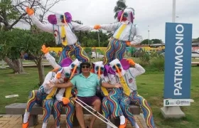 César Morales ‘Paragüita’, fundador de Las Marimondas del Barrio Abajo.