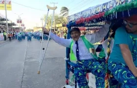 César Morales ‘Paragüita’, fundador de Las Marimondas del Barrio Abajo.