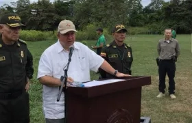 El ministro de Defensa, Luis Carlos Villegas