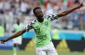 El nigeriano Ahmed Musa.