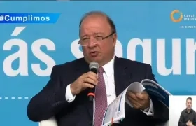 Luis Carlos Villegas, ministro de Defensa.