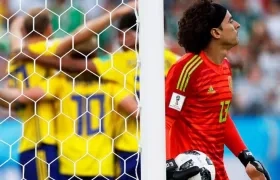 El portero mexicano Guillermo Ochoa.