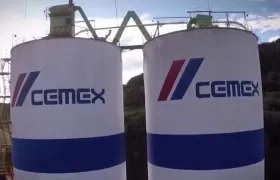 Planta de Cemex cerca de Bogotá.
