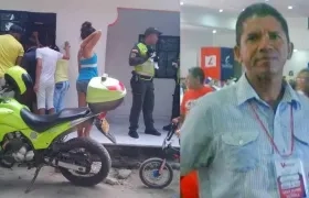 En esta vivienda fue asesinado Luis Barrios Machado, quien aparece en la foto.