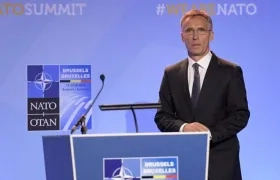 El secretario general de la OTAN, Jens Stoltenberg.