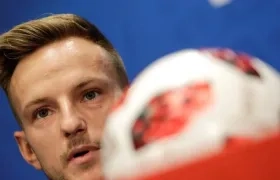  Ivan Rakitic, jugador de la Selección de Croacia.