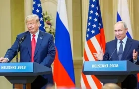 Donald Trump y Vladimir Putin.