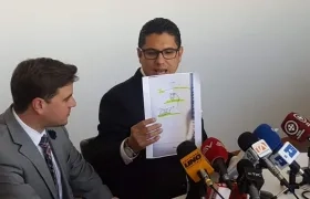 Fernando Balda durante la rueda de prensa.