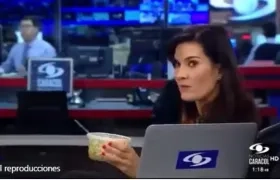 La presentadora Vanessa De la Torre.