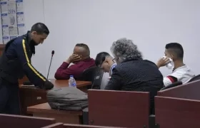 Audiencia en el caso del homicidio de Angello Alzamora.