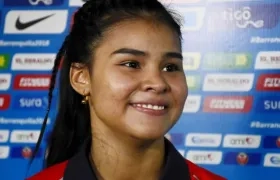 Shanee Torres, karateca atlanticense.