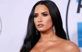 Demi Lovato, cantante.