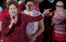 La expresidenta brasileña Dilma Rousseff. 