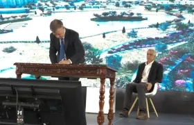 Presidente Santos firmó Decreto de Línea Negra de la Sierra Nevada de Santa Marta