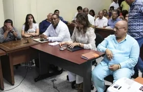 ILa audiencia se lleva a cabo en el segundo piso del Centro Cívico.