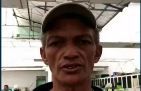 José Sarmiento, un humilde pescador del corregimiento (aldea) de Aguada de Pablo en Sabanalarga