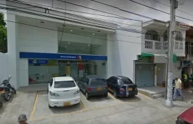 Banco de Bogotá, ubicado en la calle 18 con carrera 19, sector de American Bar del municipio de Soledad
