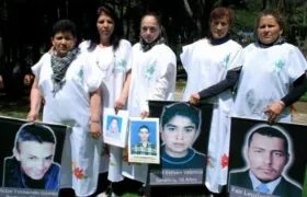 Las madres de Soacha piden justicia por la muerte de sus hijos.